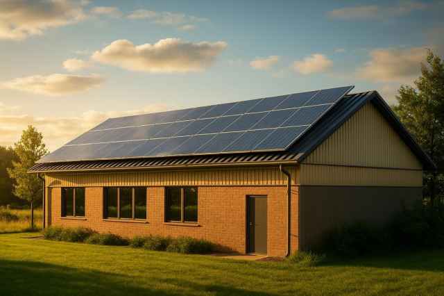 پنل خورشیدی برای ویلا